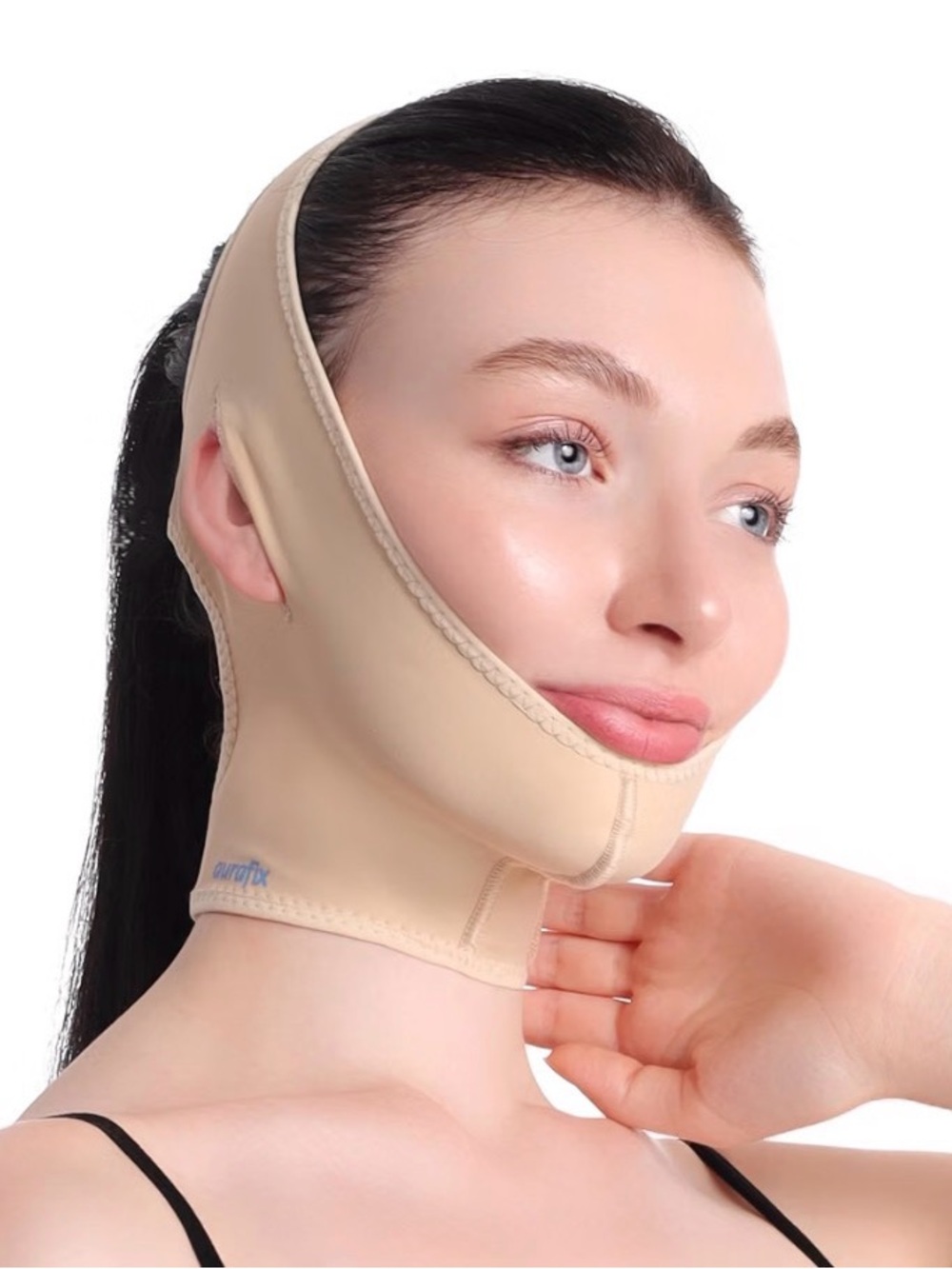 Post Surgical Chin Strap Bandage for Women Neck and Chin Compression Garment Wra